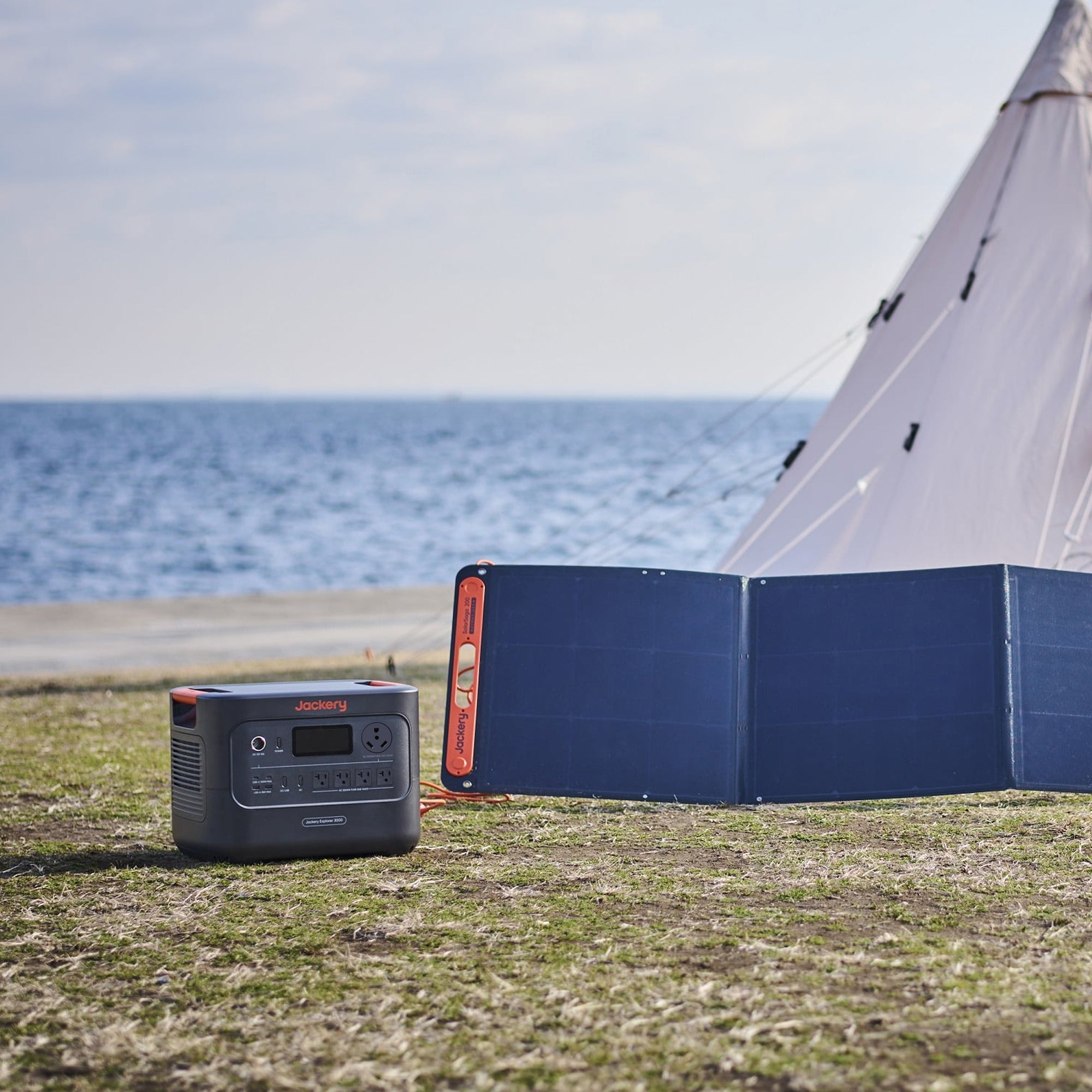 Jackery E3000V2+2Solar Panel 200