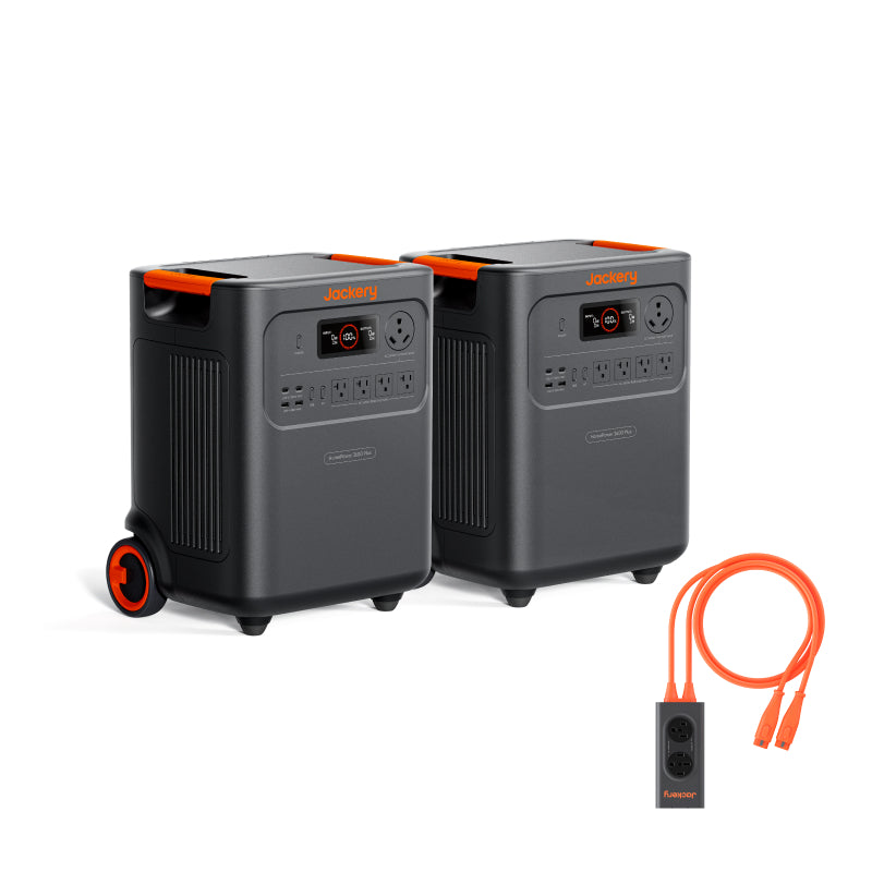 Jackery HomePower 3600 Plus Double Kit