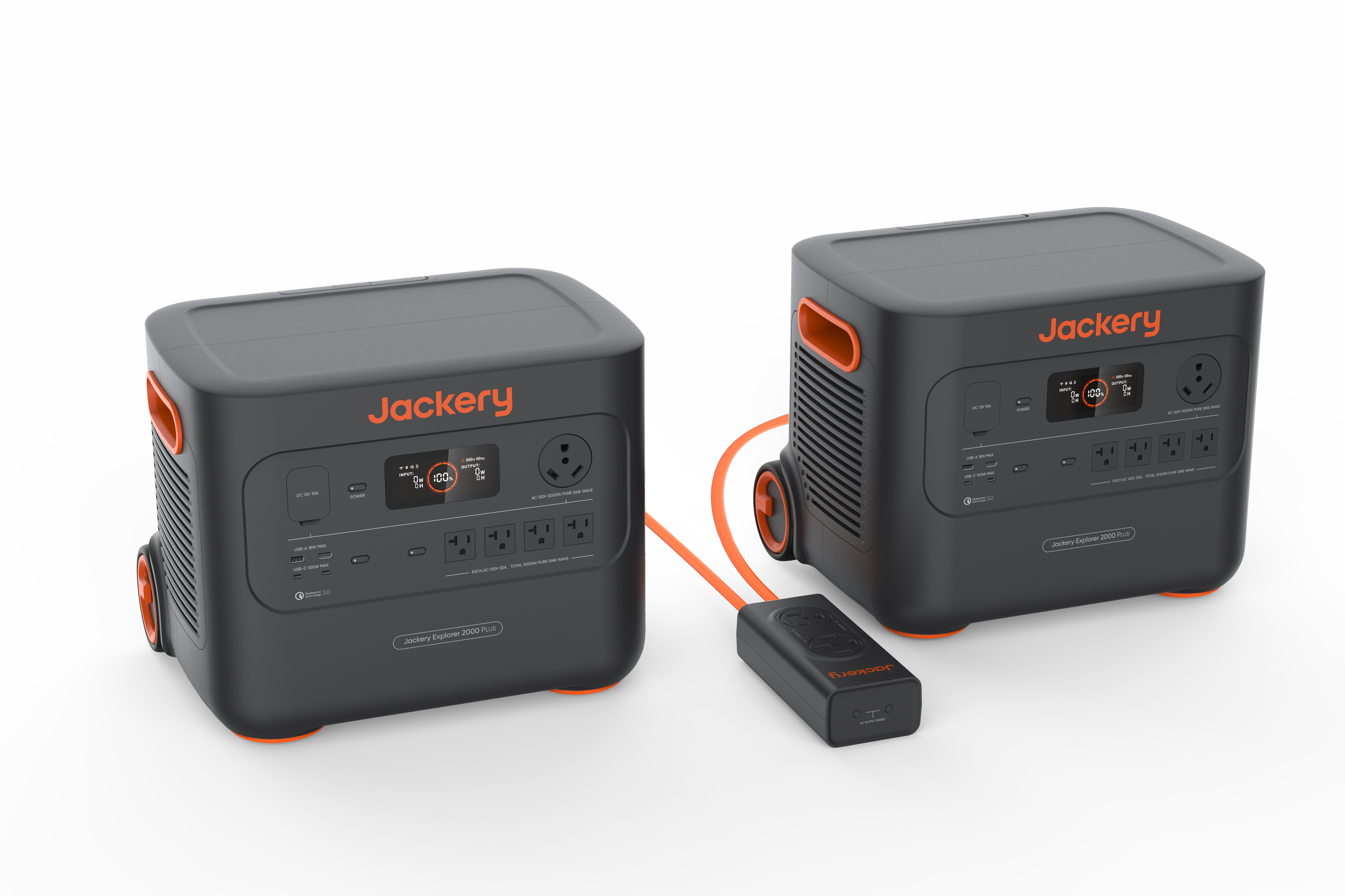 Jackery E2000 Plus Double Kit (4kWh)+ Jackery Connect