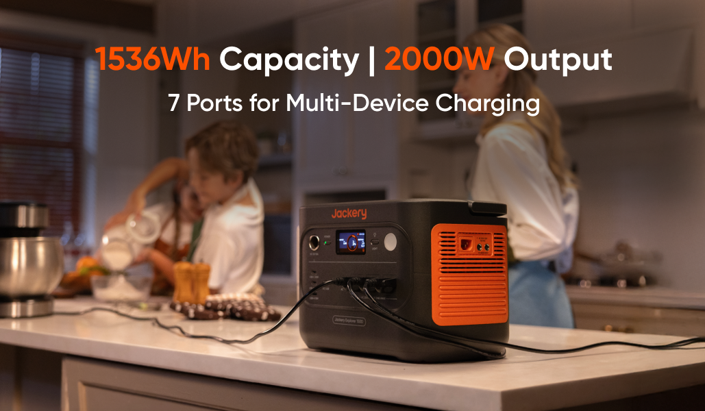 Jackery E1500v2 1536Wh Portable Power Station