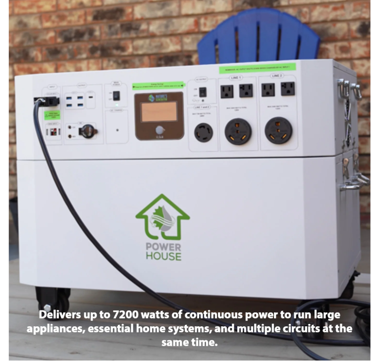 Nature’s Generator Powerhouse Whole Home Generator