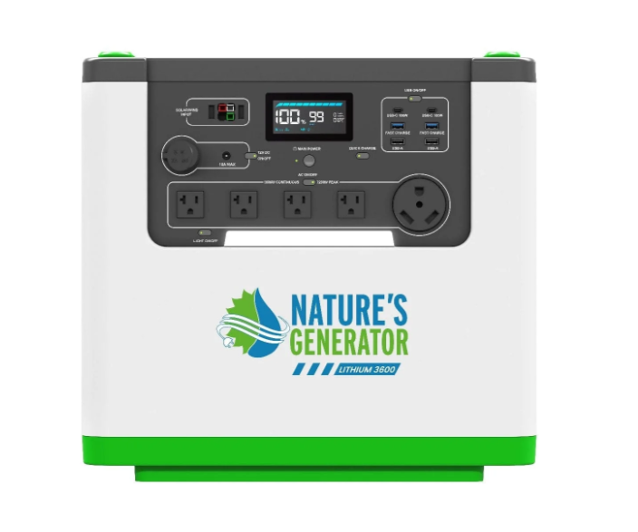 Nature's Generator Lithium 3600 Power Station