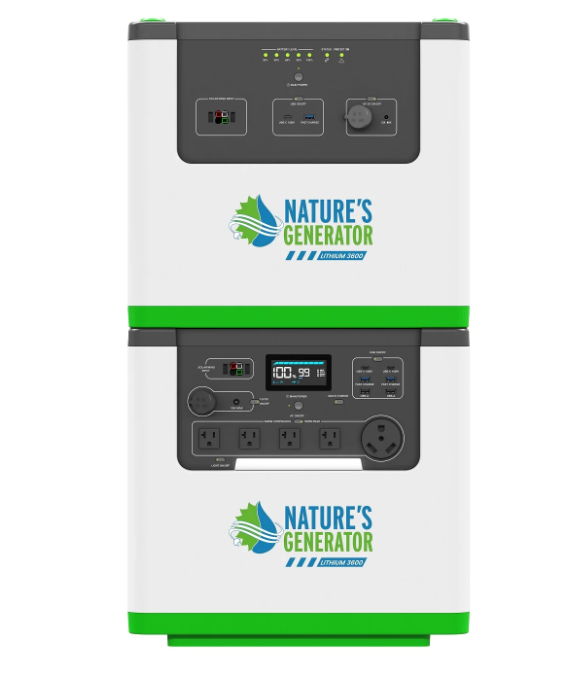Nature's Generator Lithium 3600 Power Station
