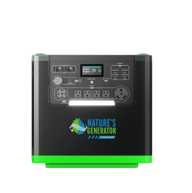 Nature's Generator Lithium 6000 Power Station