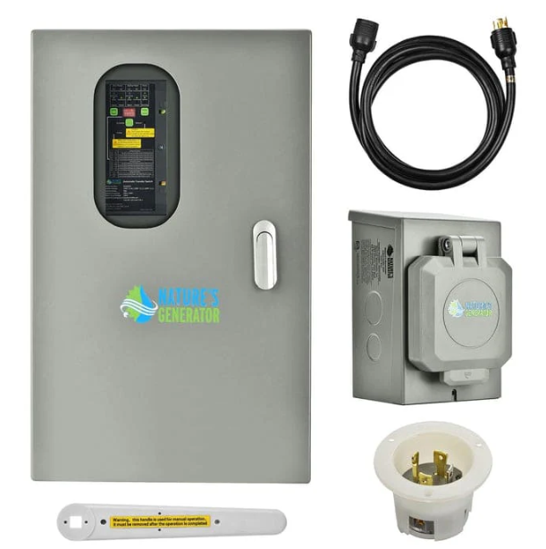 Nature's Generator Lithium 6000 and Transfer Switch
