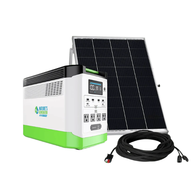 High Capacity Lithium 1800 Solar Generator