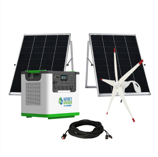 Nature's Generator Lithium 3600 Solar and Wind Generator