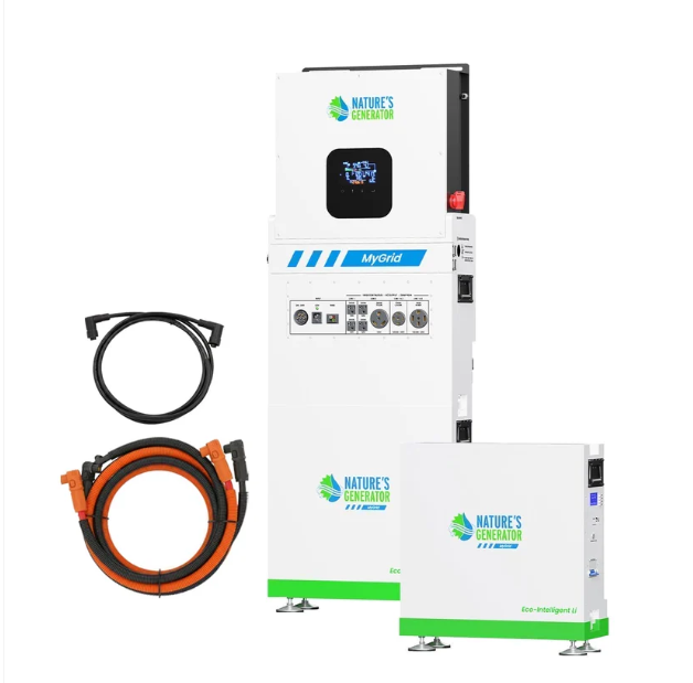 MyGrid 10K with Transfer Switch for House Battery Backup