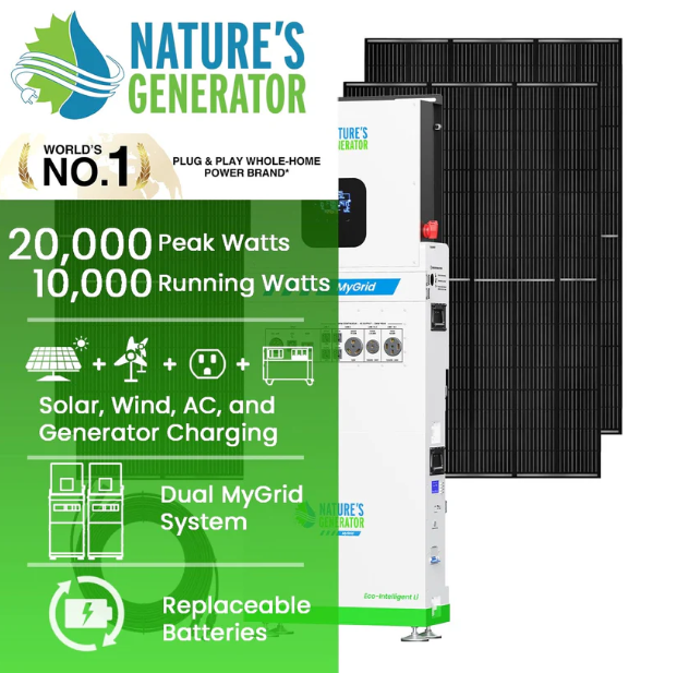 MyGrid 10K Solar Generator for Home
