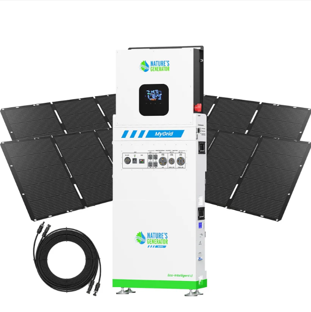 MyGrid 10K Solar Generator for Home