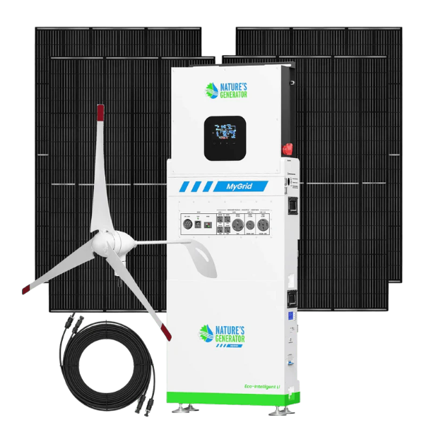 MyGrid 10K Solar and Wind Generator for Home