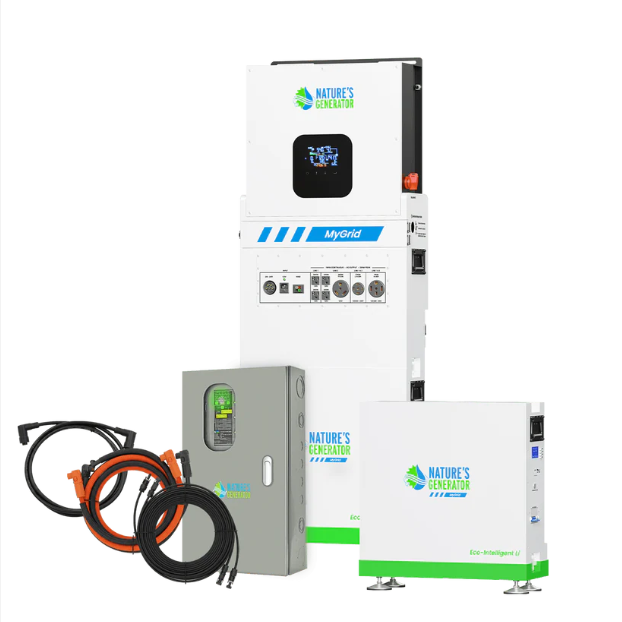 MyGrid 10K with Transfer Switch for House Battery Backup
