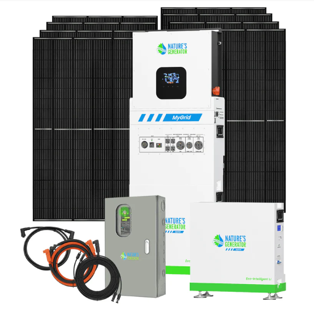 MyGrid 10K with Transfer Switch for House Battery Backup