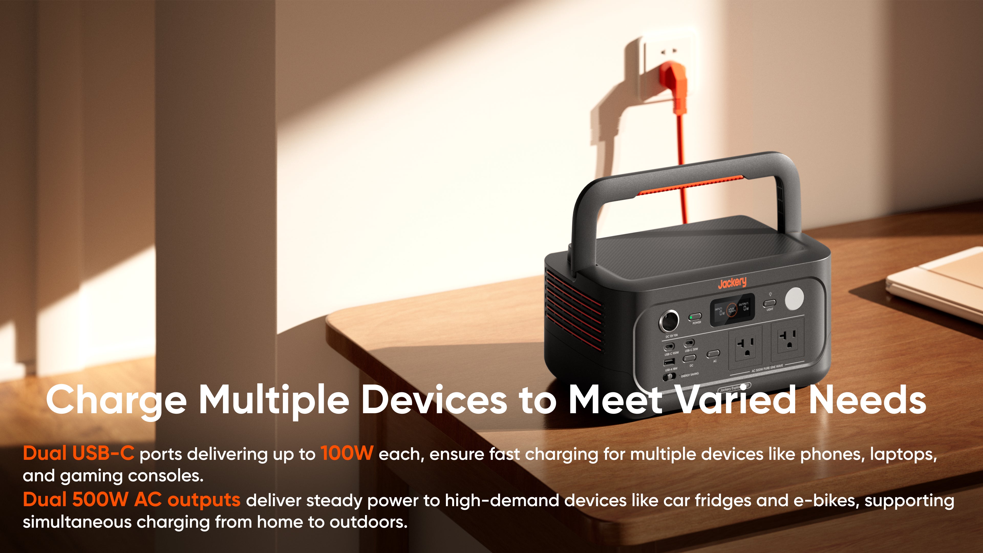 Jackery E600v2 640Wh Portable Power Station