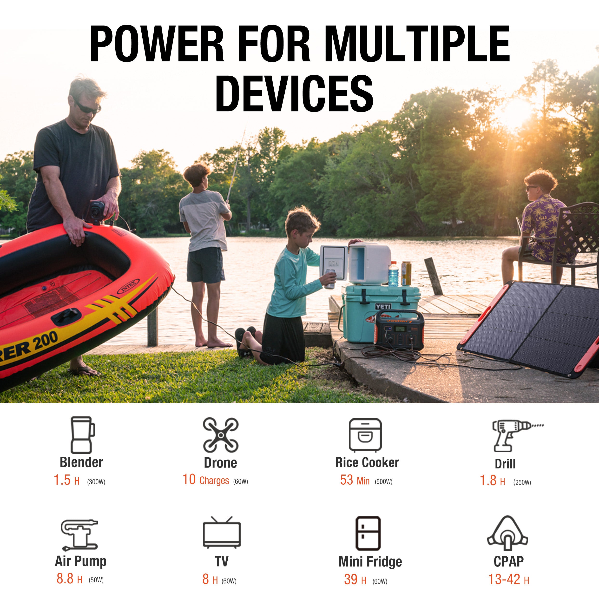 Jackery E500 518Wh Portable Power Station
