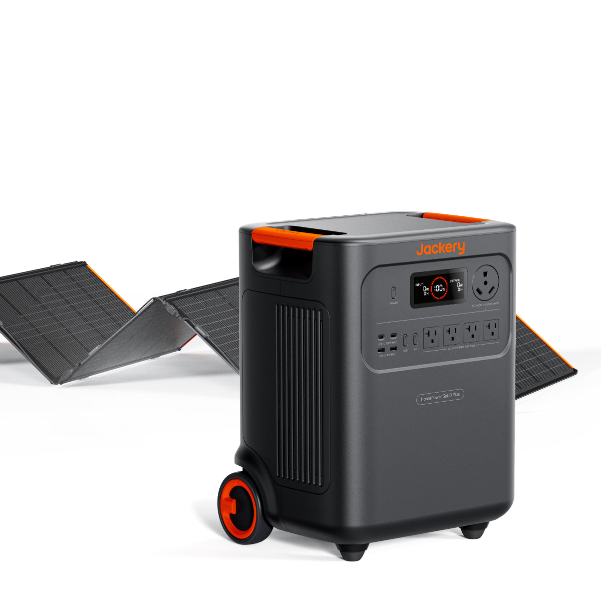 Jackery HomePower 3600 Plus + Battery Pack 3600 + 500Wx Solar Panel