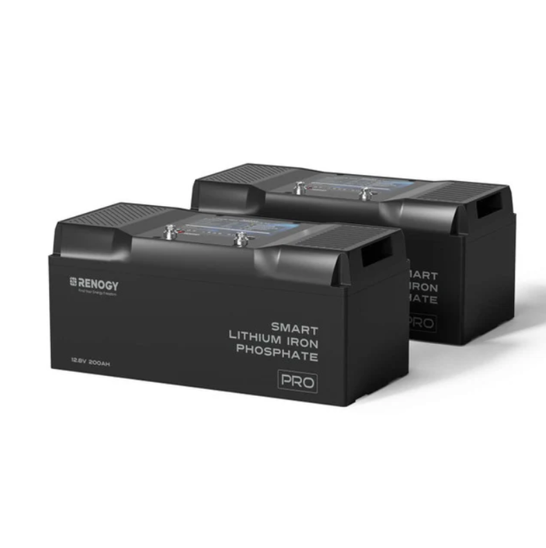 Renogy Pro 12V 200Ah Smart Lithium Iron Phosphate Battery w/Bluetooth & Self-heating Function