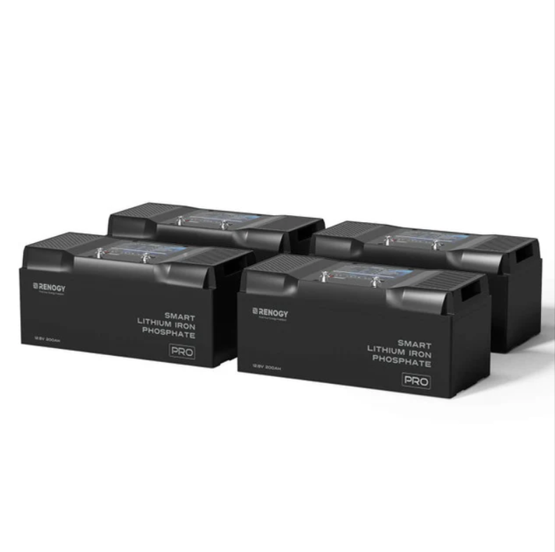 Renogy Pro 12V 200Ah Smart Lithium Iron Phosphate Battery w/Bluetooth & Self-heating Function