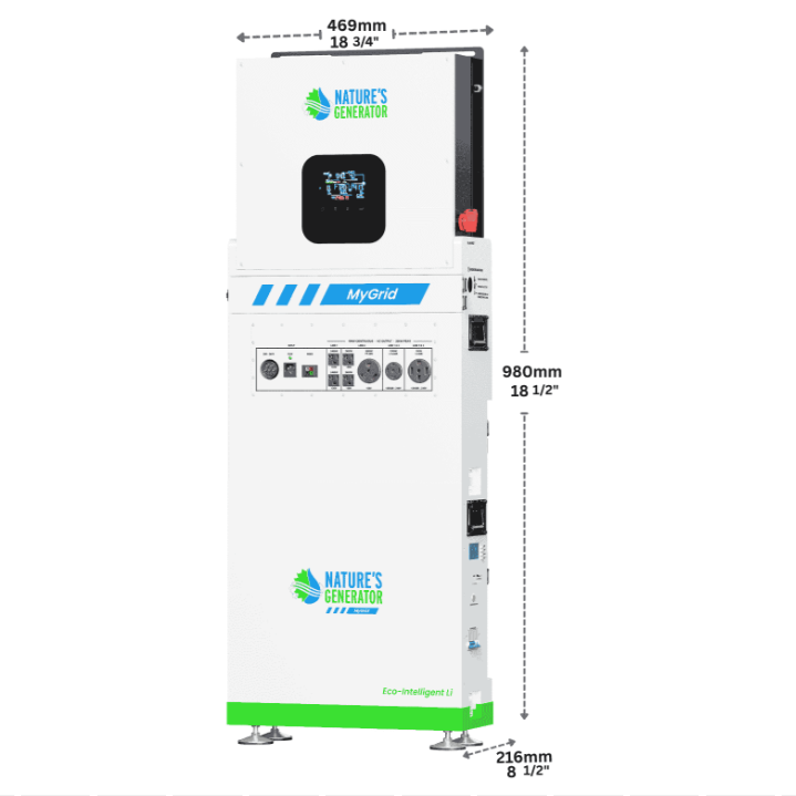 MyGrid 10K Whole Home Generator - Nature Generators