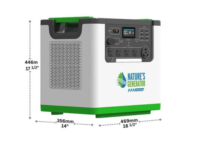 Nature's Generator Lithium 3600 Power Station