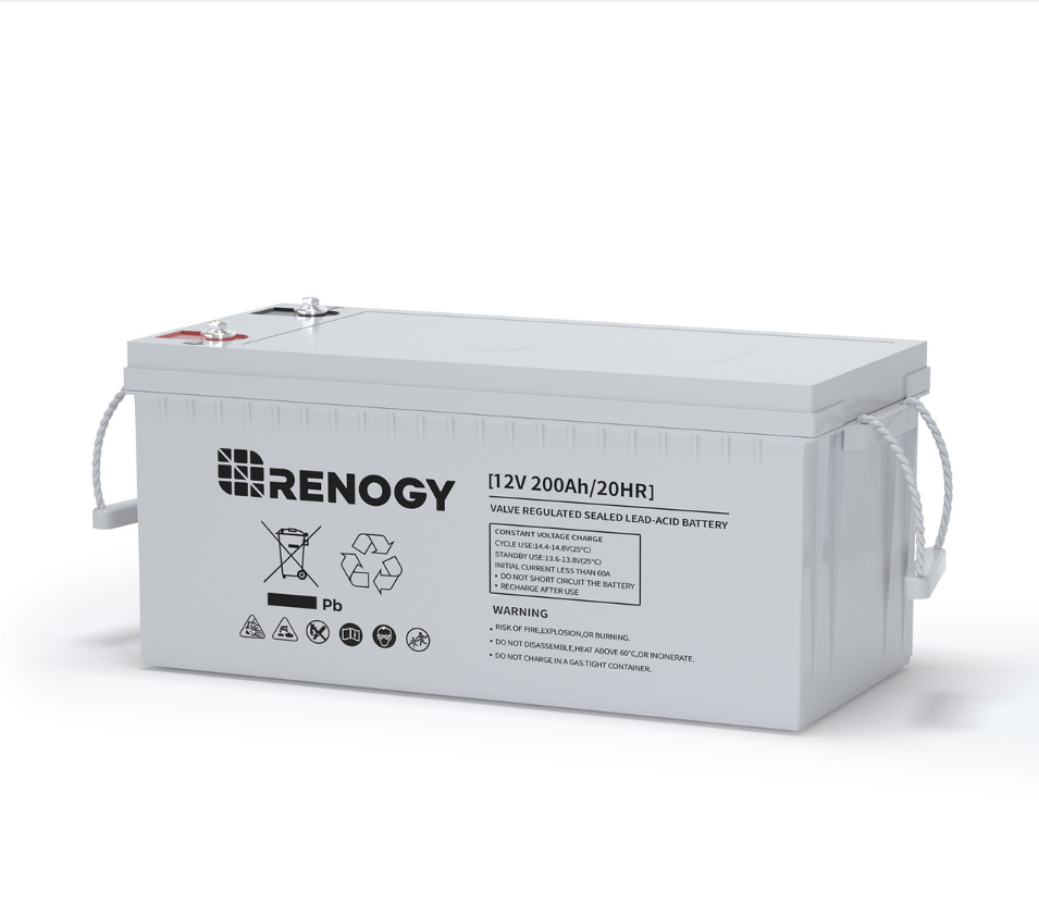 12-Volt 200Ah Deep Cycle AGM Battery