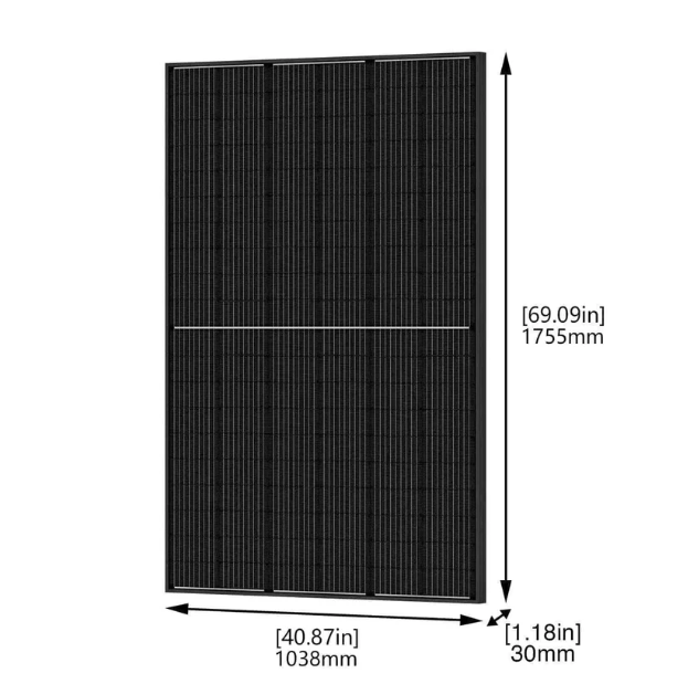 Nature's Generator Lithium 6000 with Solar Panels and Wind Turbine