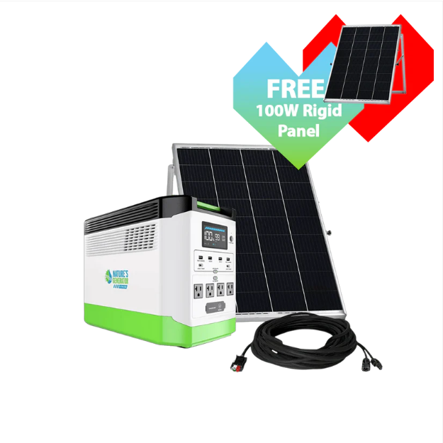 High Capacity Lithium 1800 Solar Generator