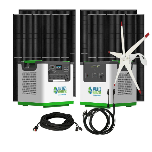 Nature's Generator Lithium 3600 Solar and Wind Generator