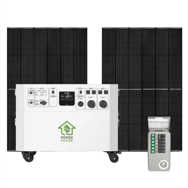 Nature’s Generator Platinum Powerhouse with Solar Panel and Transfer Switch