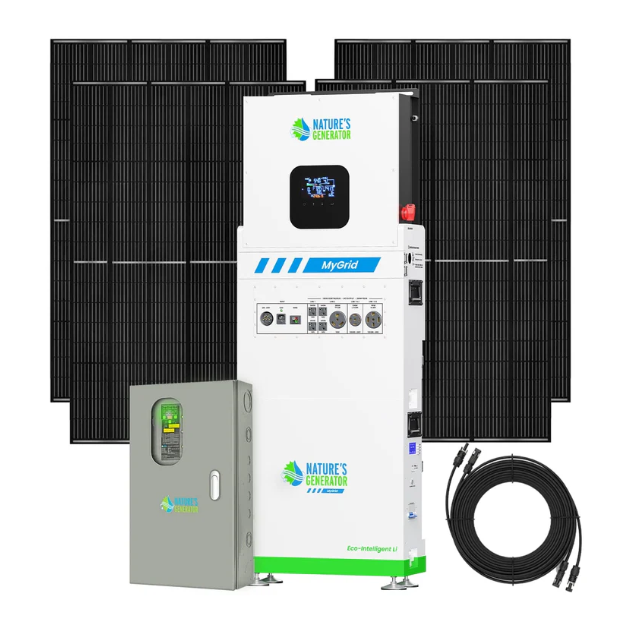 MyGrid 10K with Transfer Switch for House Battery Backup
